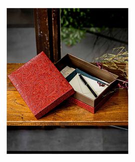 FELISSIMO PARTNERS | 漆のような風合い うるし紙 文具箱の会（3回予約）