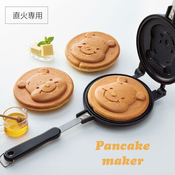FELISSIMO PARTNERS | 両面焼き印 アルミ ホットケーキ メーカー（くまのプーさん）