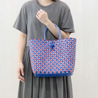 FELISSIMO PARTNERS | 深型のお買いものかご 軽くて丈夫な パサールバッグ