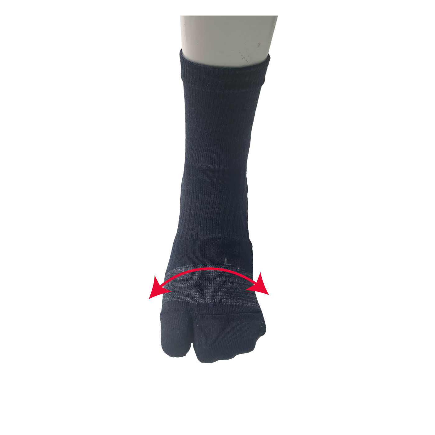FELISSIMO PARTNERS|足のアーチを支える毎日のくつ下|足袋型の靴下です。