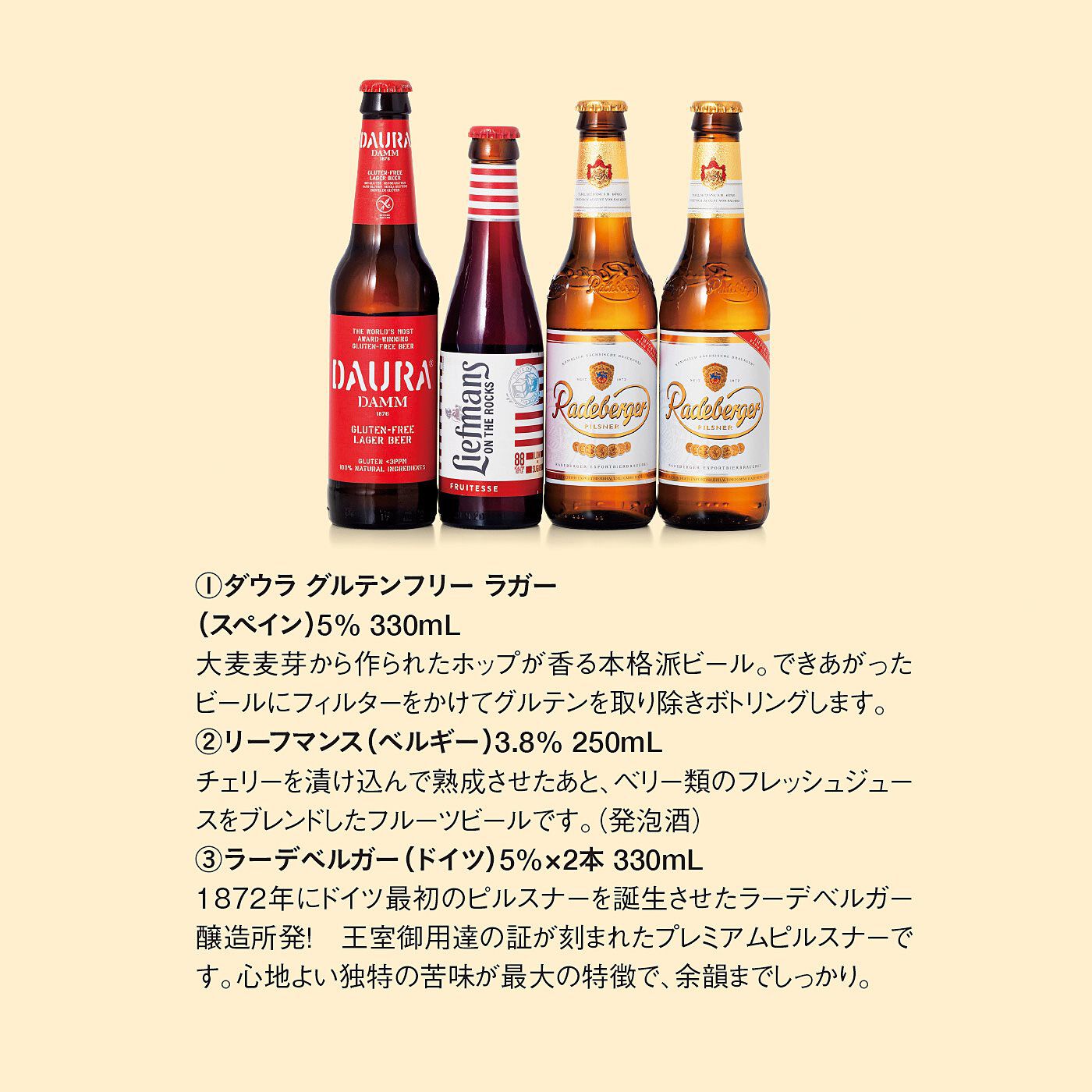 FELISSIMO PARTNERS|世界のビール飲み比べの会（12回予約）