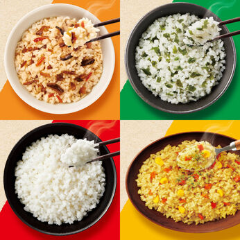 FELISSIMO PARTNERS | わずか５分でほかほかご飯安心米クイック４種の味