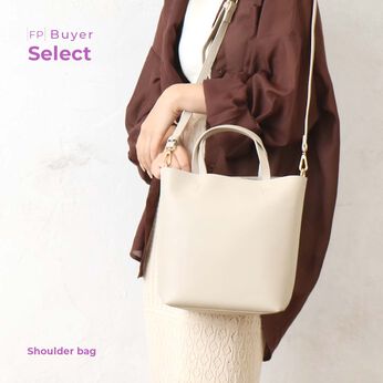 FELISSIMO PARTNERS | 必需品をゆったり収納 ベーシック ショルダーバッグ