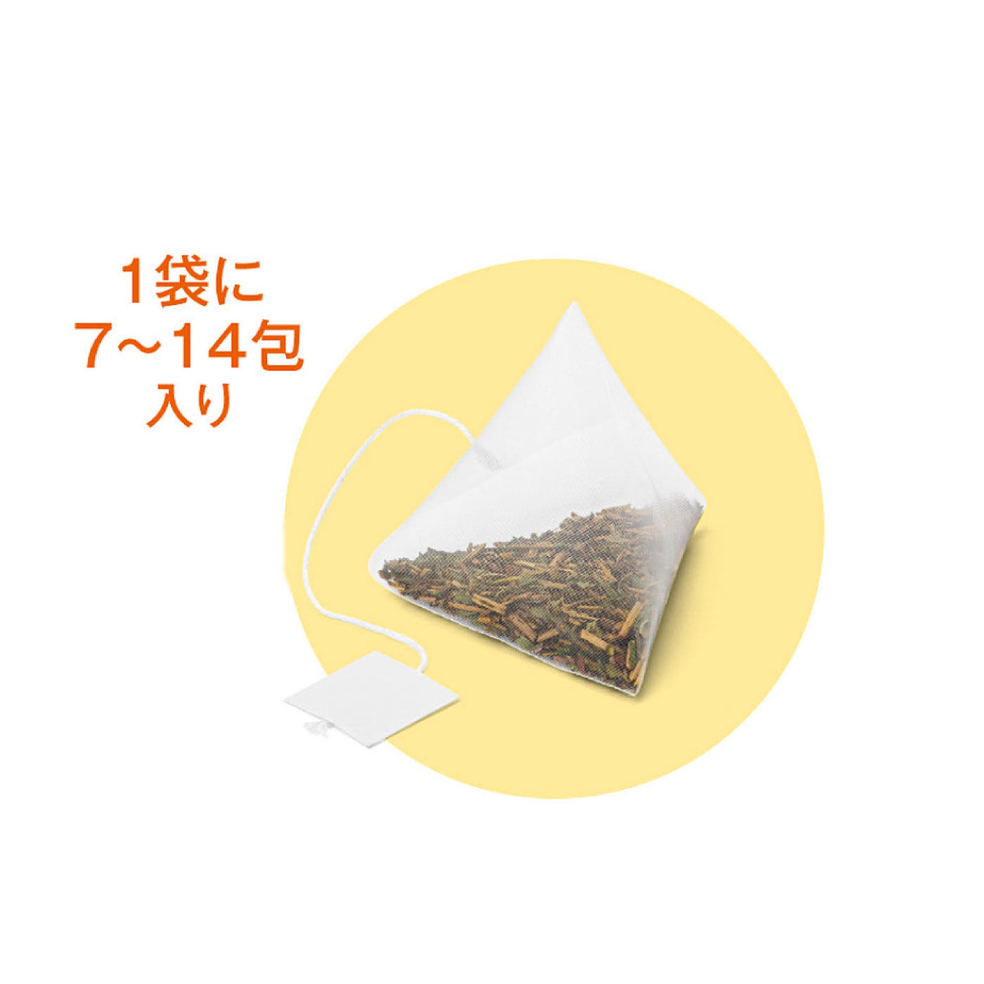 FELISSIMO PARTNERS|茶のみ仲間 袋茶で楽しむ日本のお茶紀行の会（12回予約）|茶葉がゆったり広がる三角型のティーバッグなど、種類に合わせてティーバッグの形を変えています。