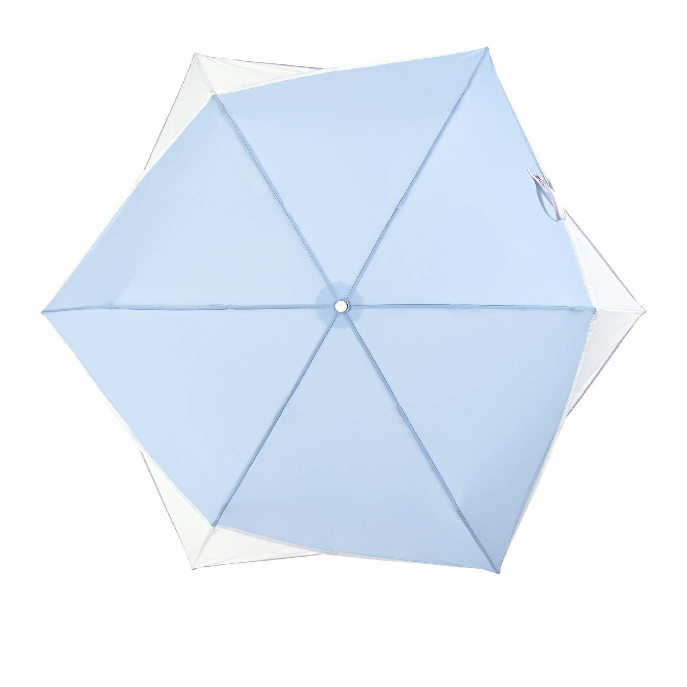 FELISSIMO PARTNERS|ちょっと大きめ折りたたみ雨傘　フラワーパイピング