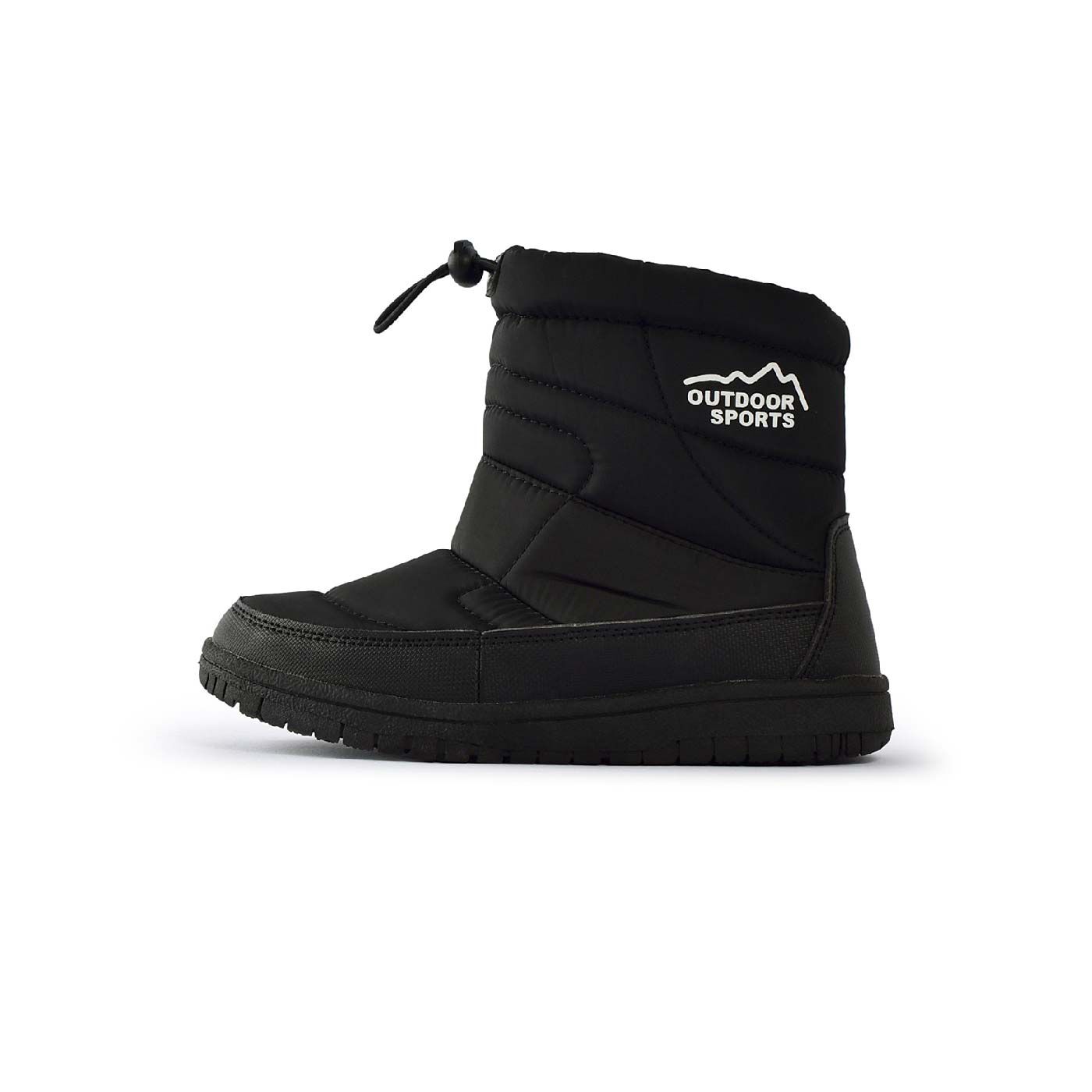 FELISSIMO PARTNERS|OUTDOOR SPORTS　あたたか中わた入り　ミッドカット防水・防滑ブーツ〈グレー〉