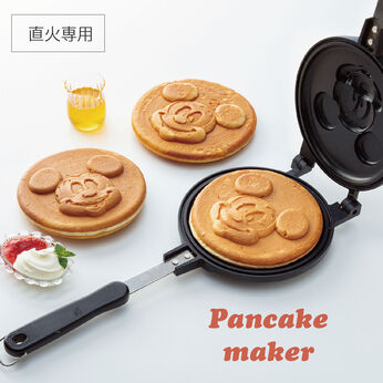 FELISSIMO PARTNERS | 両面焼き印 アルミ ホットケーキ メーカー（ミッキーマウス）