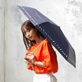 FELISSIMO PARTNERS | 〈晴雨兼用〉折りたたみ 日傘 ことりたち