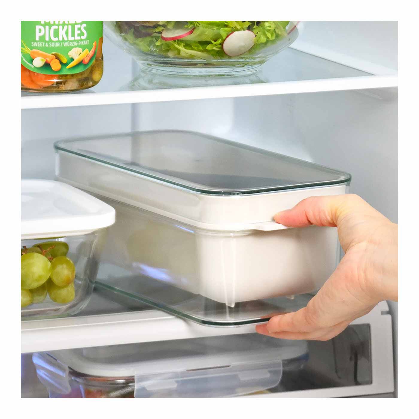 FELISSIMO PARTNERS|レイエ 水分をほどよく排出する ぬかどこボックス|冷蔵庫に入るコンパクトサイズ