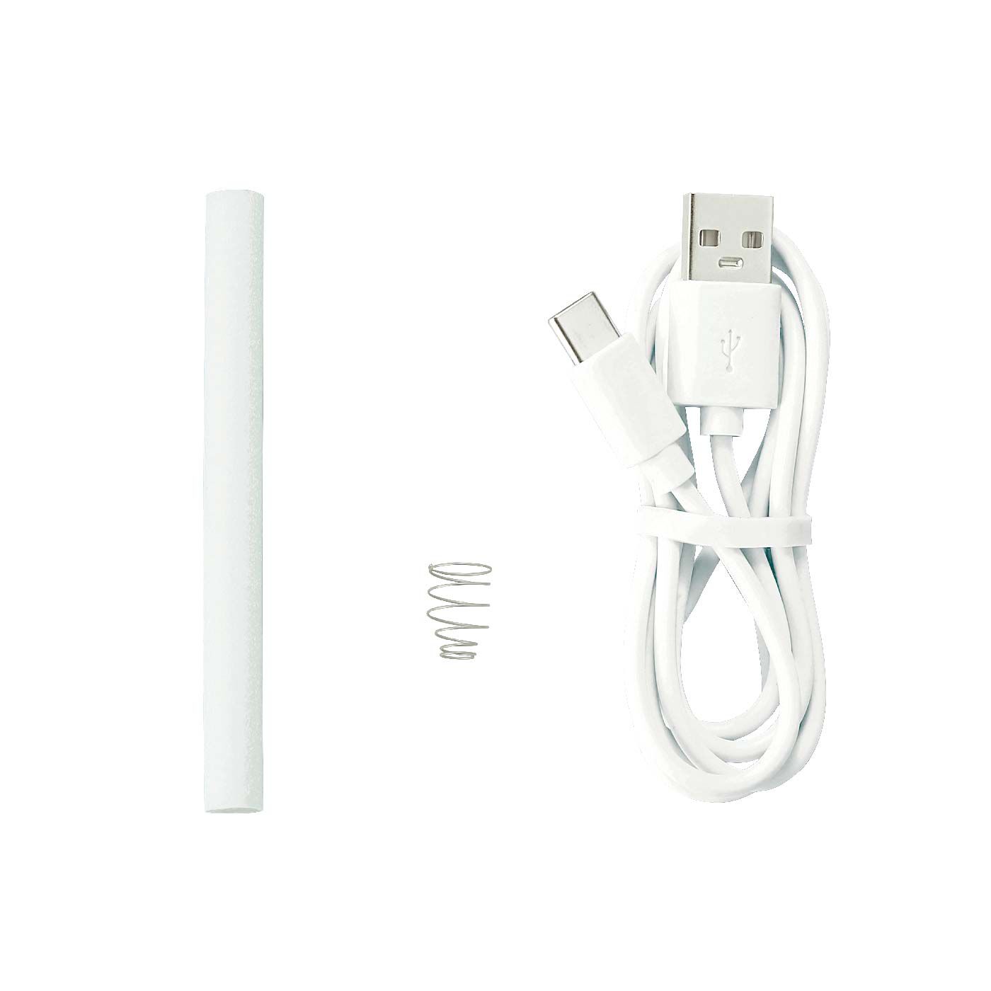 FELISSIMO PARTNERS|Toffy 見た目にも楽しいふわふわリング加湿器|吸水スティックはセット済の1本以外に2本付いています。