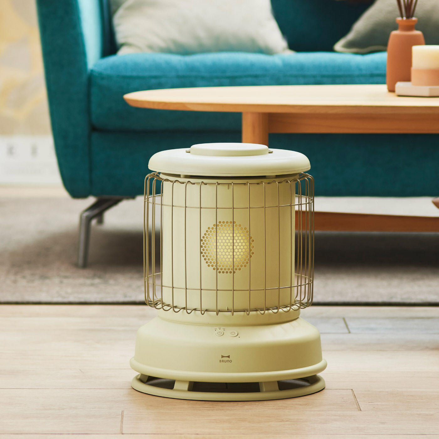 【ネット限定】 BRUNO（ブルーノ） 暖かくすごそう Stove Classic 全方位型ファンヒーター 電気ヒーター