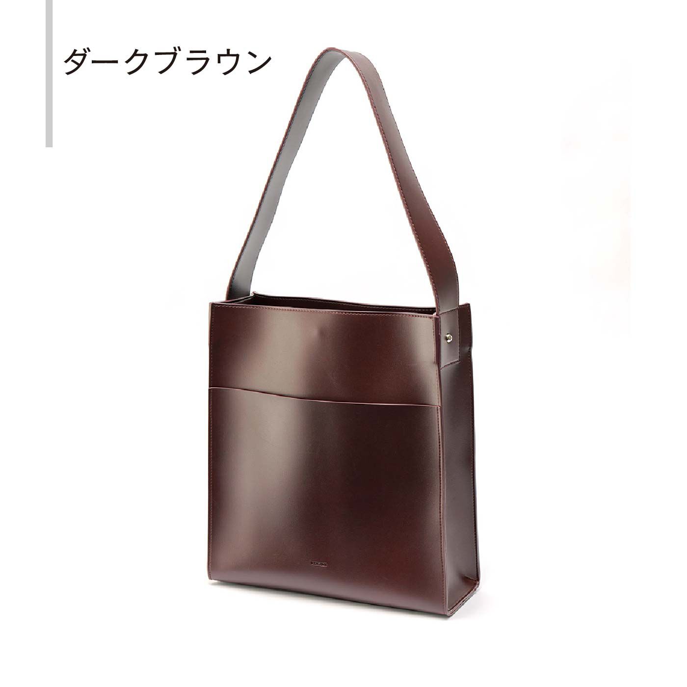 FELISSIMO PARTNERS|Rename 上品な質感のフェイクレザーショルダーバッグ