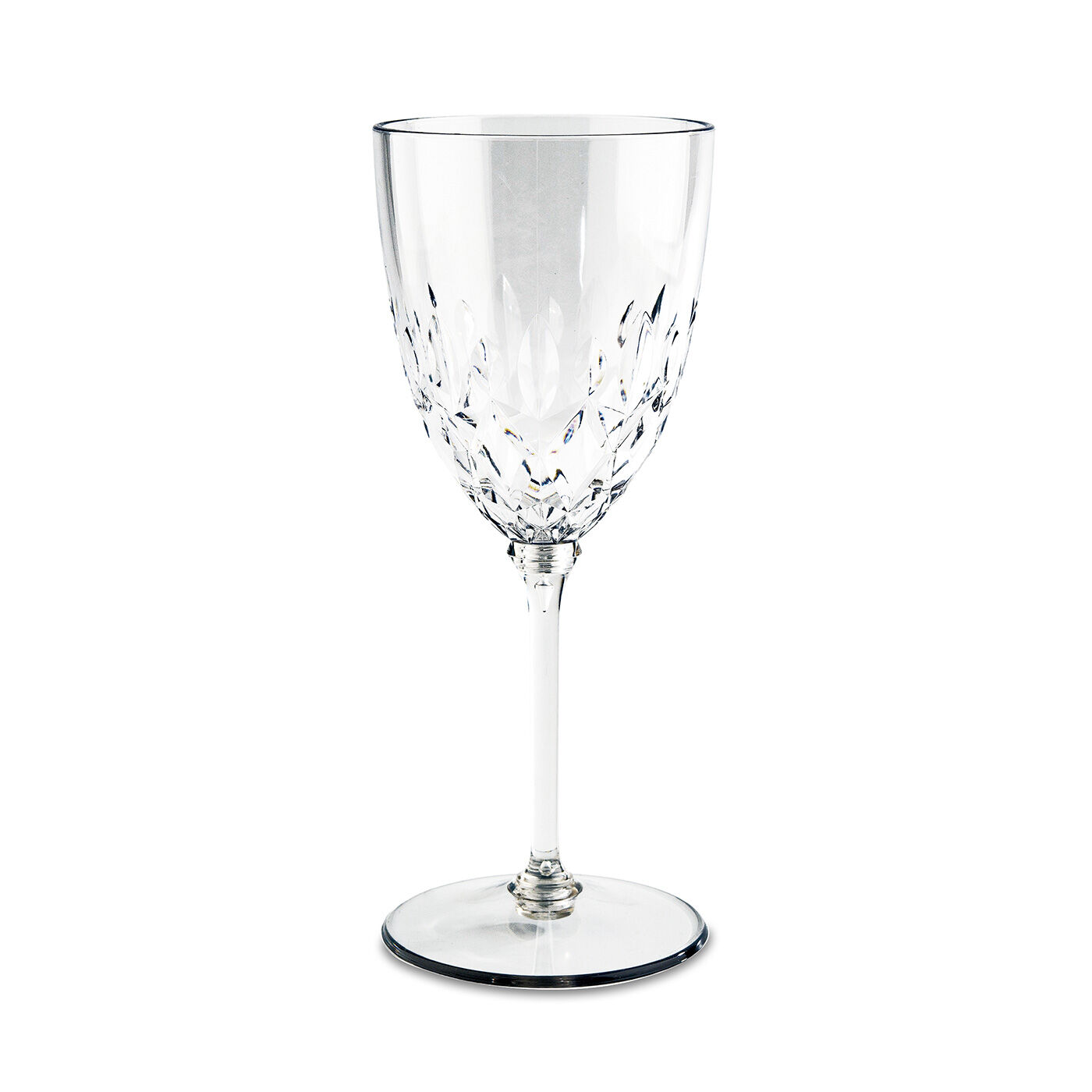 FELISSIMO PARTNERS|分解して収納OK まるでガラスのようなPET素材のワイングラス 4個セット
