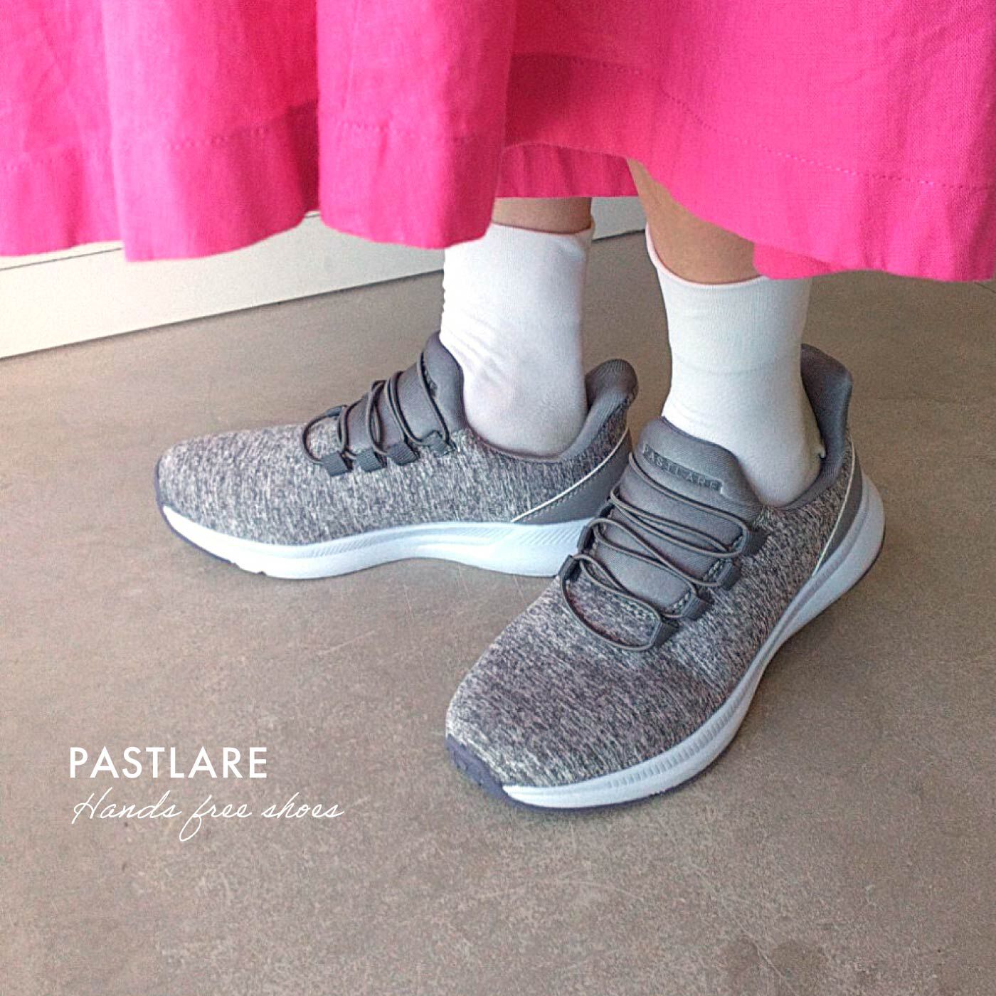 FELISSIMO PARTNERS|ＰＡＳＴＬＡＲＥ　ソフトな素材のサッとインシューズ