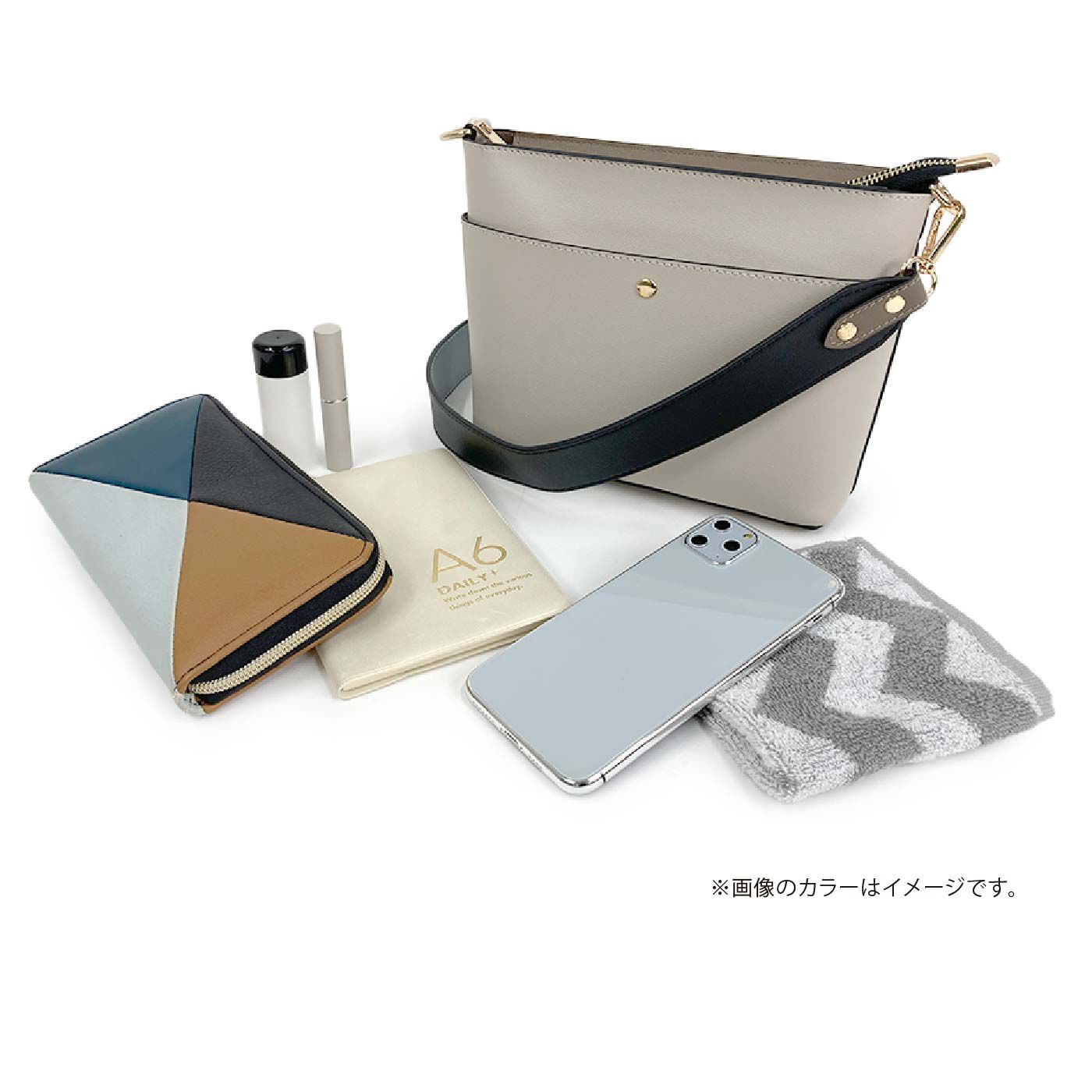 FELISSIMO PARTNERS|ストラップで差し色を楽しむ　カラーズプチショルダー