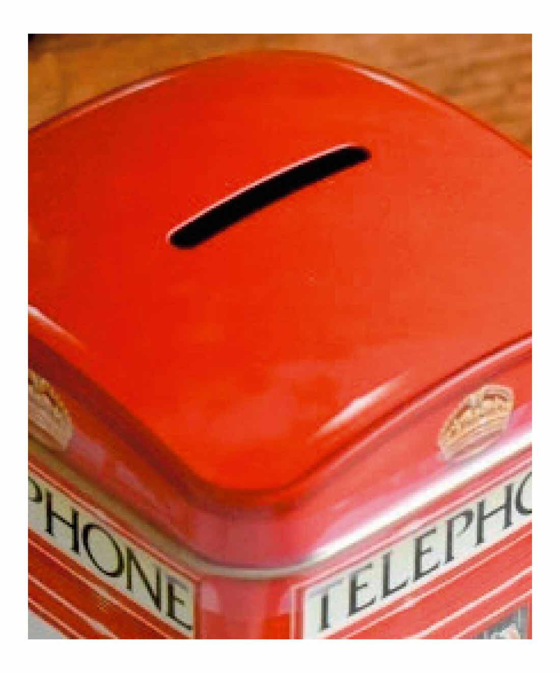 FELISSIMO PARTNERS|ひとつひとつが宝物 トフィーが詰まったロンドン缶の会（4回予約）|貯金箱として使えるようコイン用の穴が開いています。