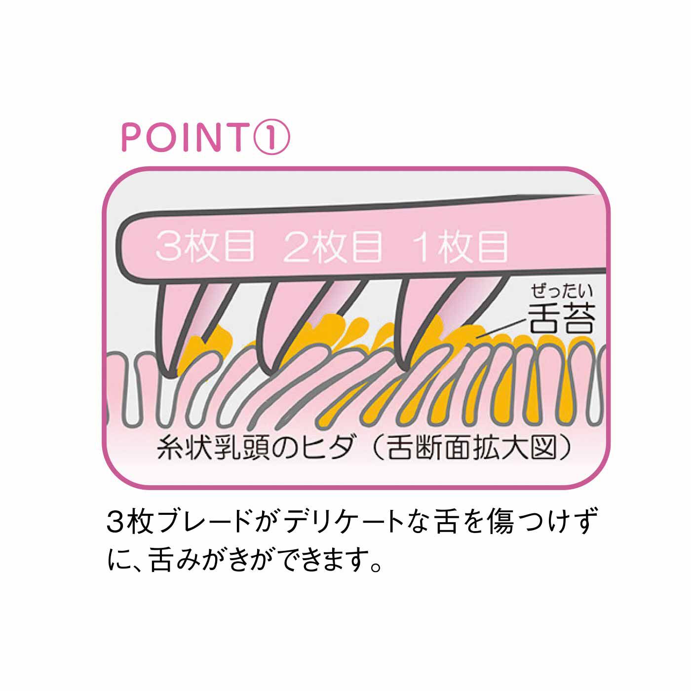 FELISSIMO PARTNERS|ののじ ソフト舌クリーナー「舌も！」 専用ケース付き2本セット