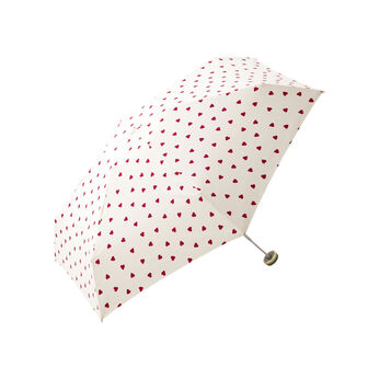 FELISSIMO PARTNERS | ハートいっぱいおしゃれな折りたたみ雨傘