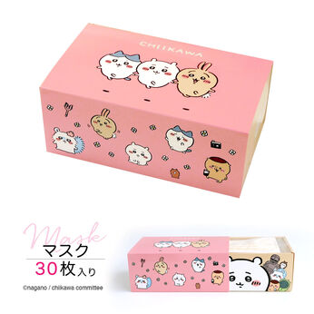 FELISSIMO PARTNERS | きゅんきゅんが止まらない ちいかわ BOXマスク 30枚入り