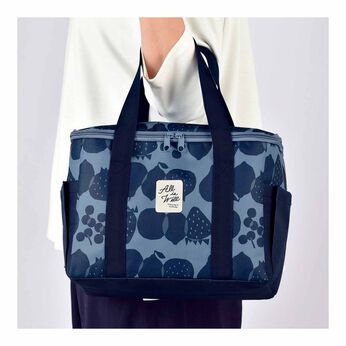 FELISSIMO PARTNERS | 買い物もお出かけもフルーツ柄 簡易保冷保温バッグ