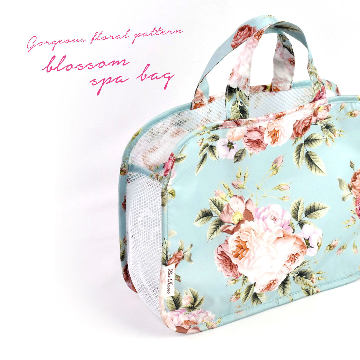 FELISSIMO PARTNERS|LA LUICE 豪華な花柄が素敵な　ルドゥーテ ブロッサムスパバッグ