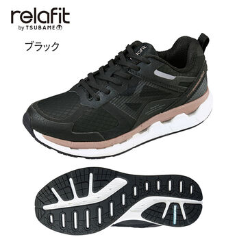 FELISSIMO PARTNERS | 通気 防水 ウォーキングシューズ〈ブラック〉