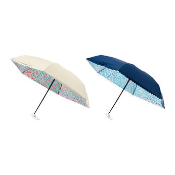 FELISSIMO PARTNERS | 晴れ間に花咲く晴雨兼用折りたたみ日傘