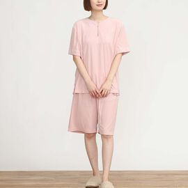 FELISSIMO PARTNERS | パイル素材 ニュアンスカラー 半袖 パジャマ