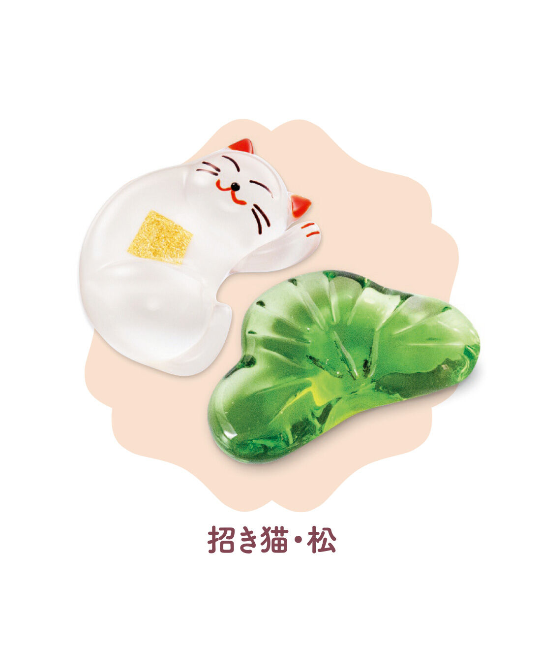 FELISSIMO PARTNERS|食卓に添える縁起物 ガラスのはし置きセットの会（6回予約）