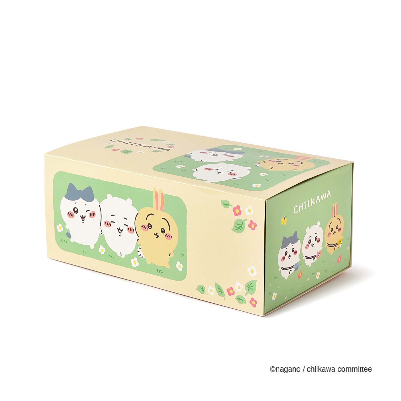まったりかわいいちいかわのピクニック　ミントグリーンのBOXマスク｜健康グッズ｜健康グッズ｜美容・健康｜バイヤーセレクトの通販｜FELISSIMO　PARTNERS