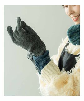 FELISSIMO PARTNERS | スカンジナビアンフォレスト 2-WAY ニット手袋