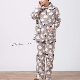 FELISSIMO PARTNERS | 寒い日はかわいい子とふわふわクマ柄パジャマ