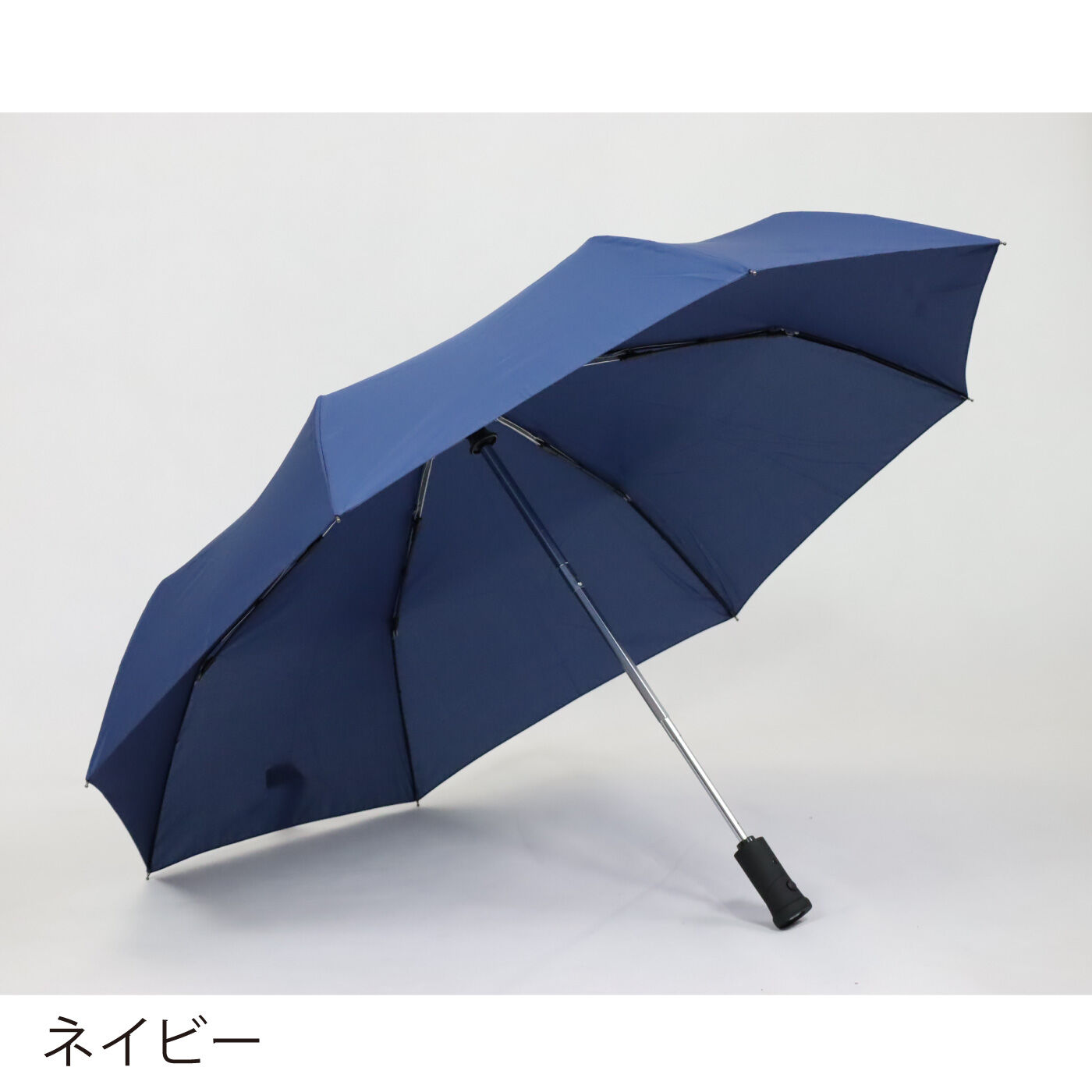 FELISSIMO PARTNERS|ワンプッシュでパッと開閉　LEDライト付き折りたたみ傘