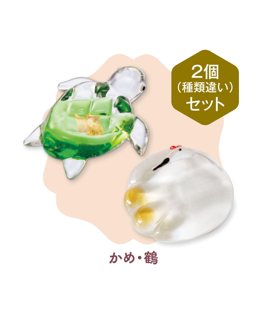 FELISSIMO PARTNERS|食卓に添える縁起物 ガラスのはし置きセットの会（6回予約）