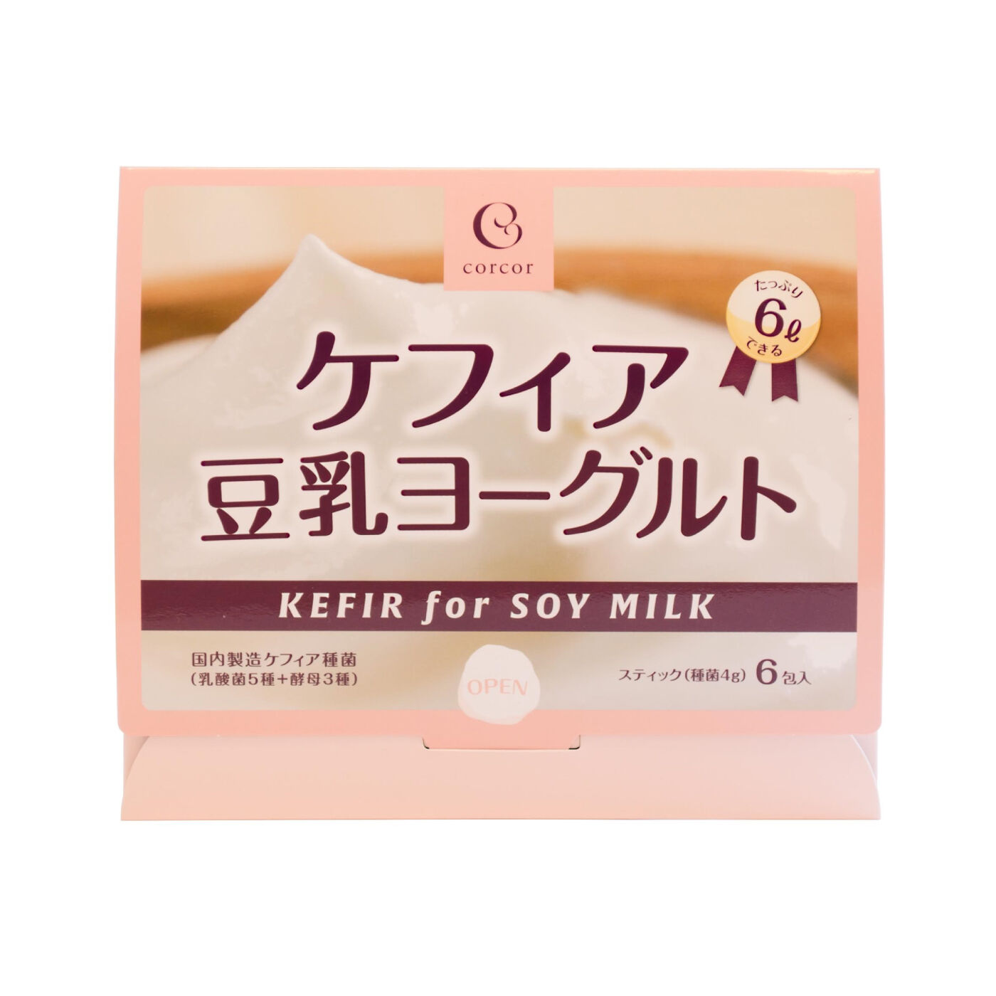 FELISSIMO PARTNERS|種菌と豆乳1Lでつくる　ケフィア豆乳ヨーグルト 6包の会