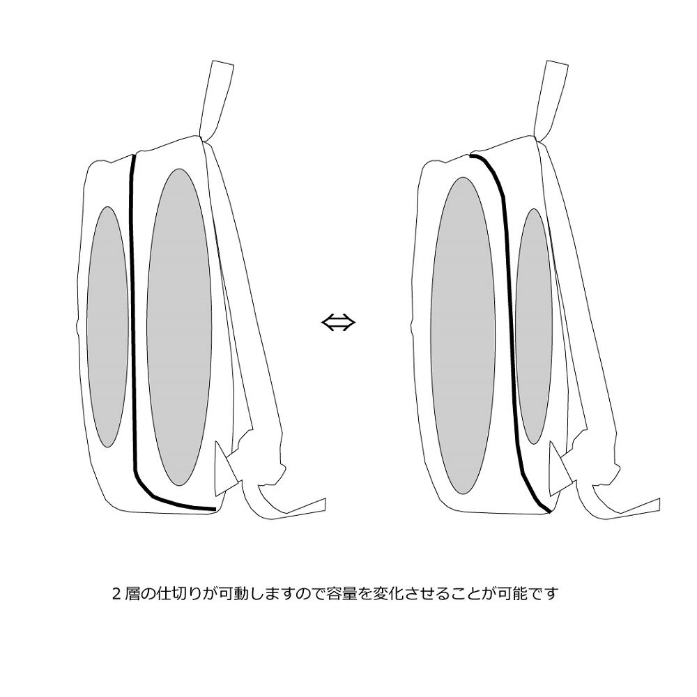 FELISSIMO PARTNERS|雨の日もごきげんはっ水高密度ポリリュック