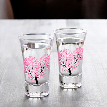 FELISSIMO PARTNERS | 注ぐと満開の桜咲く冷感　桜天開ペアグラス