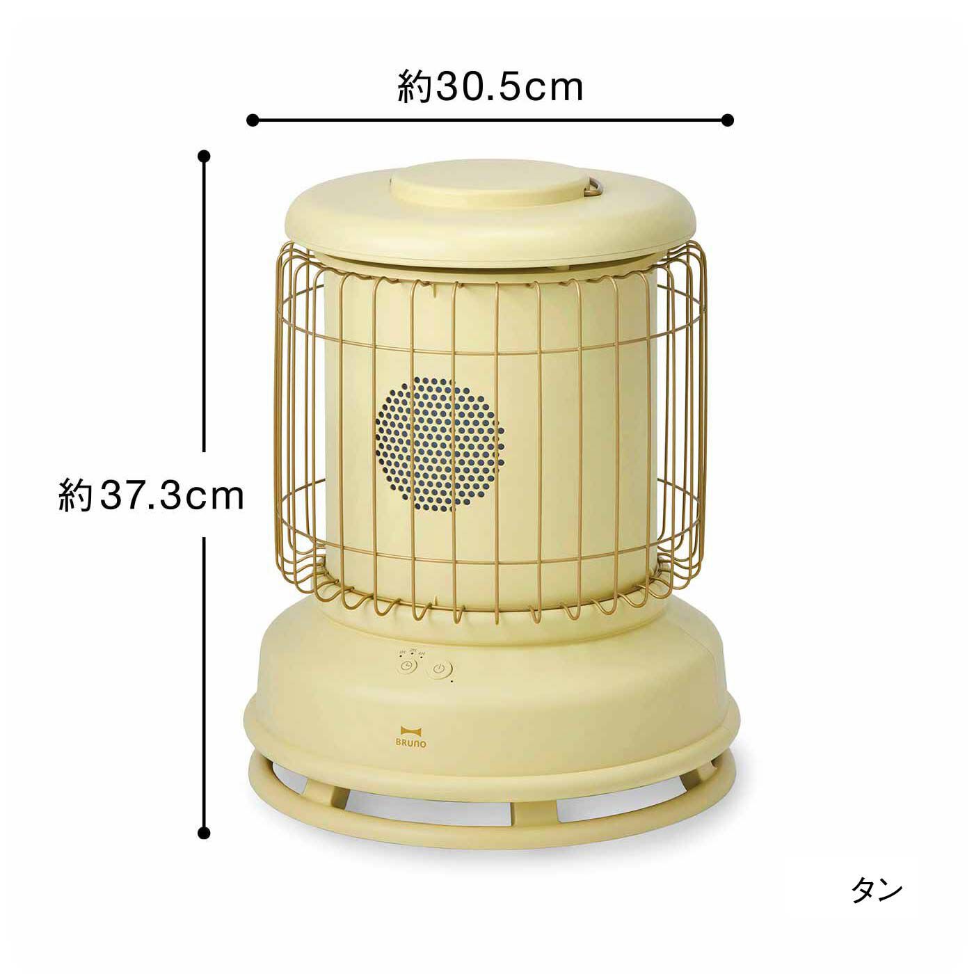 【美品】BRUNO 全方位型ファンヒーター 2022年モデル