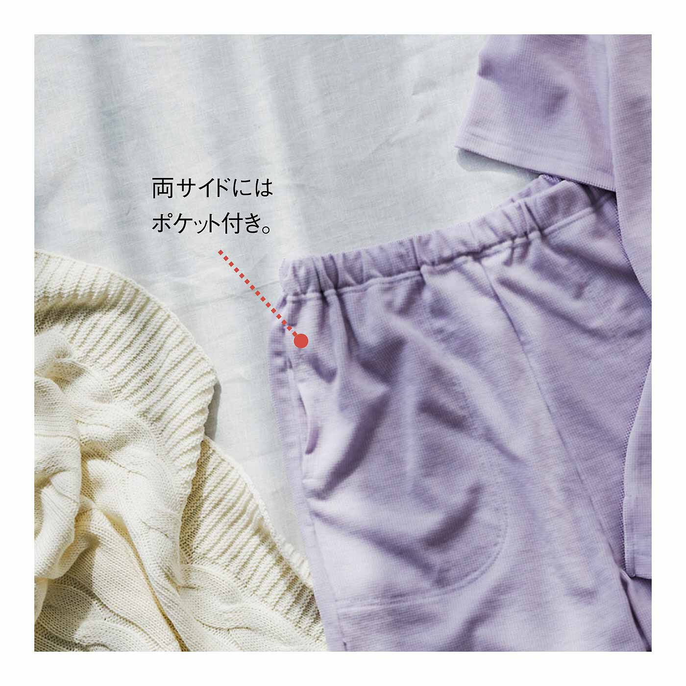 FELISSIMO PARTNERS|ゆったりフォルムで蒸れにくい 快適ワッフル素材の五分袖パジャマの会（3回予約）