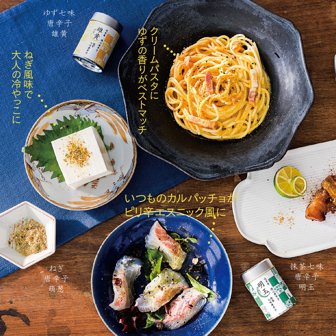 FELISSIMO PARTNERS|お料理に合わせて　ひと振りでやみつきになる　七味唐辛子２種セットの会（6回予約）