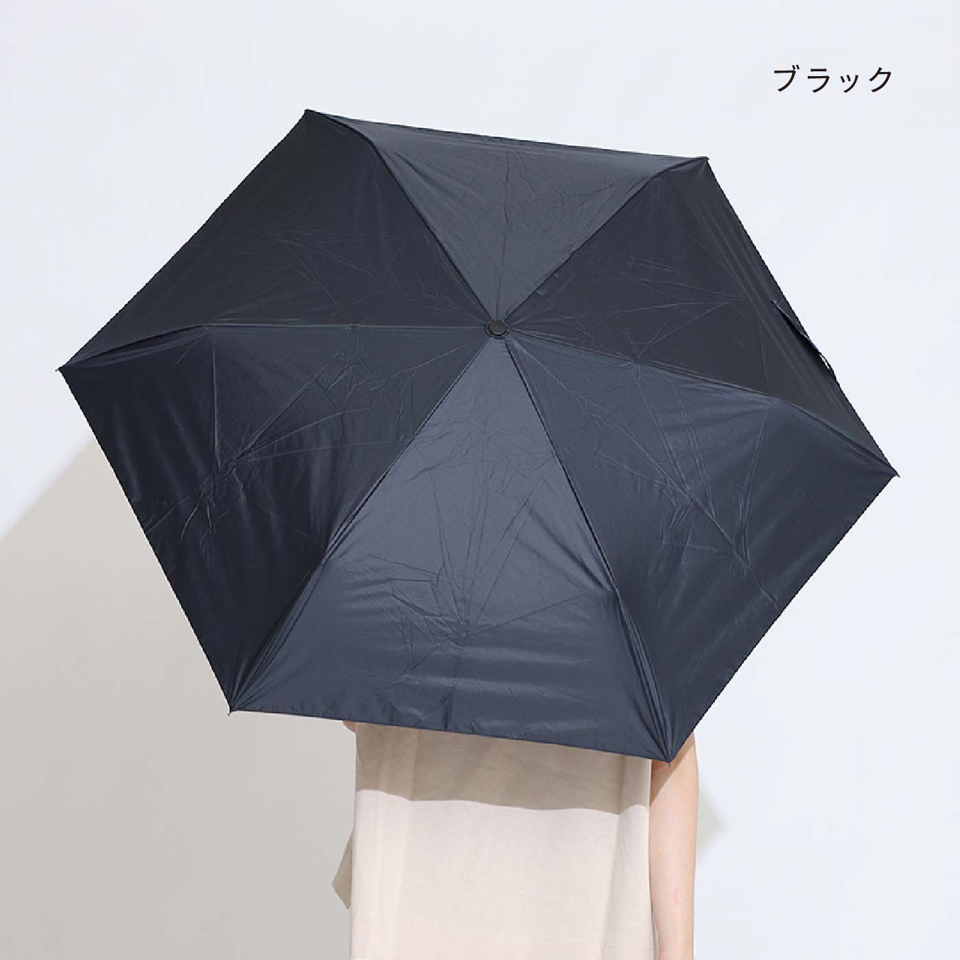 FELISSIMO PARTNERS|開閉ワンタッチ　便利なシンプル日傘〈晴雨兼用〉