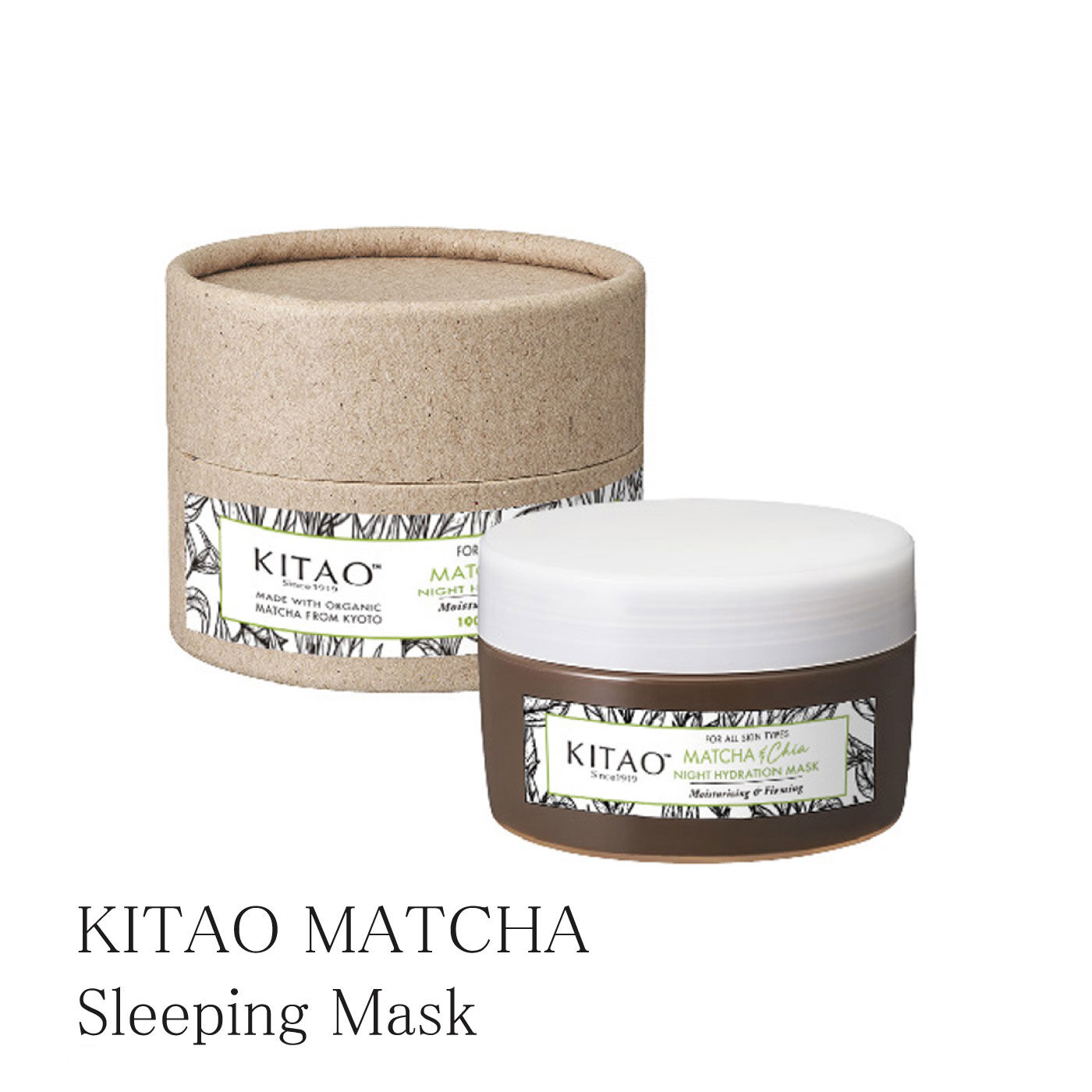 FELISSIMO PARTNERS|寝る前のスペシャルケア　ＫＩＴＡＯ　ＭＡＴＣＨＡ　スリーピングマスク