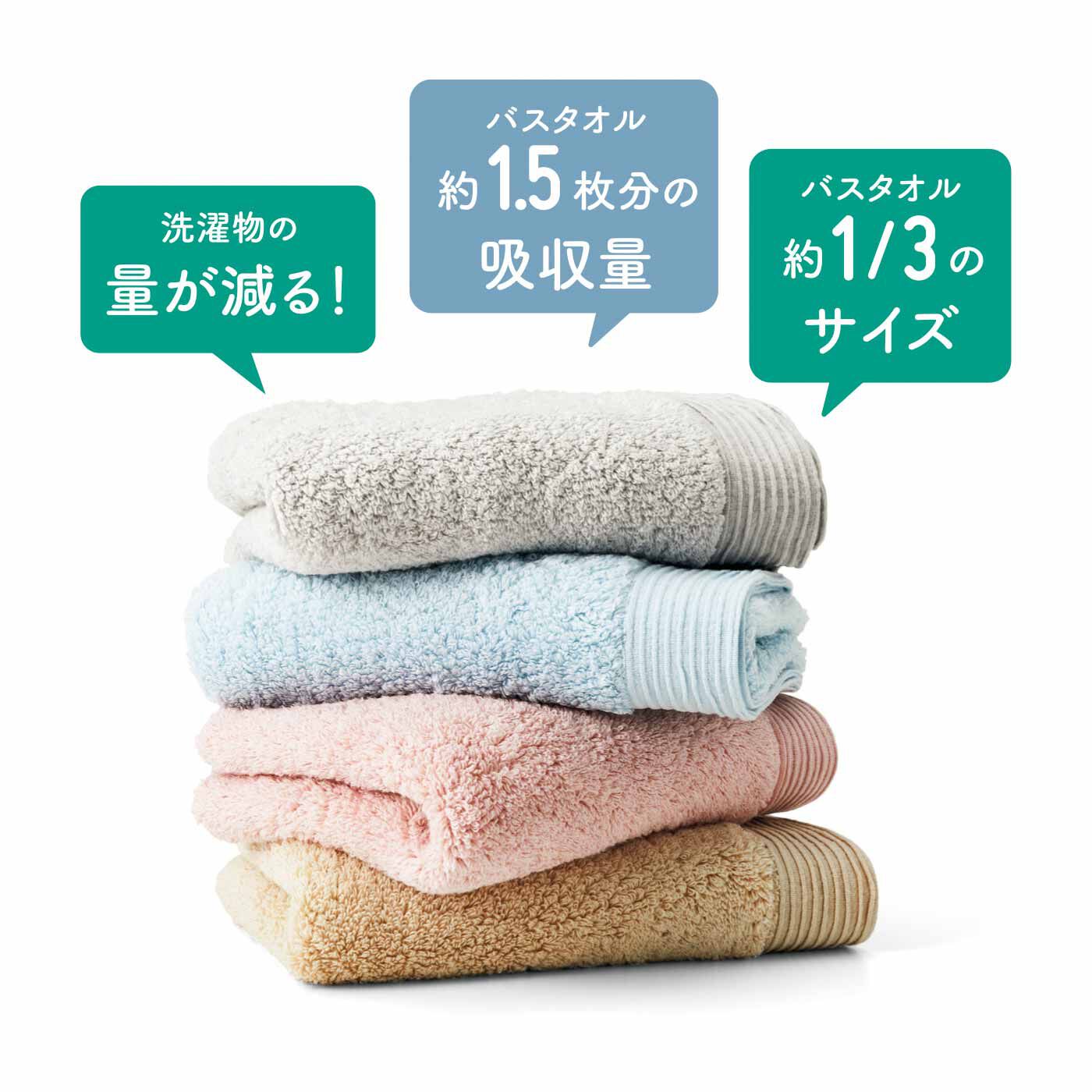 FELISSIMO PARTNERS|おぼろタオル しっかり吸水 小さなバスタオルの会（4回予約）