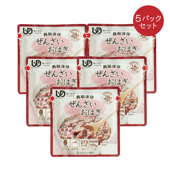 FELISSIMO PARTNERS | ユニバーサルな保存食 甘～い ぜんざい おはぎ ５パックの会