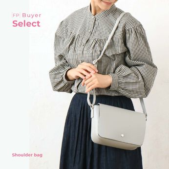 FELISSIMO PARTNERS | シンプル おしゃれな フラップ ショルダーバッグ