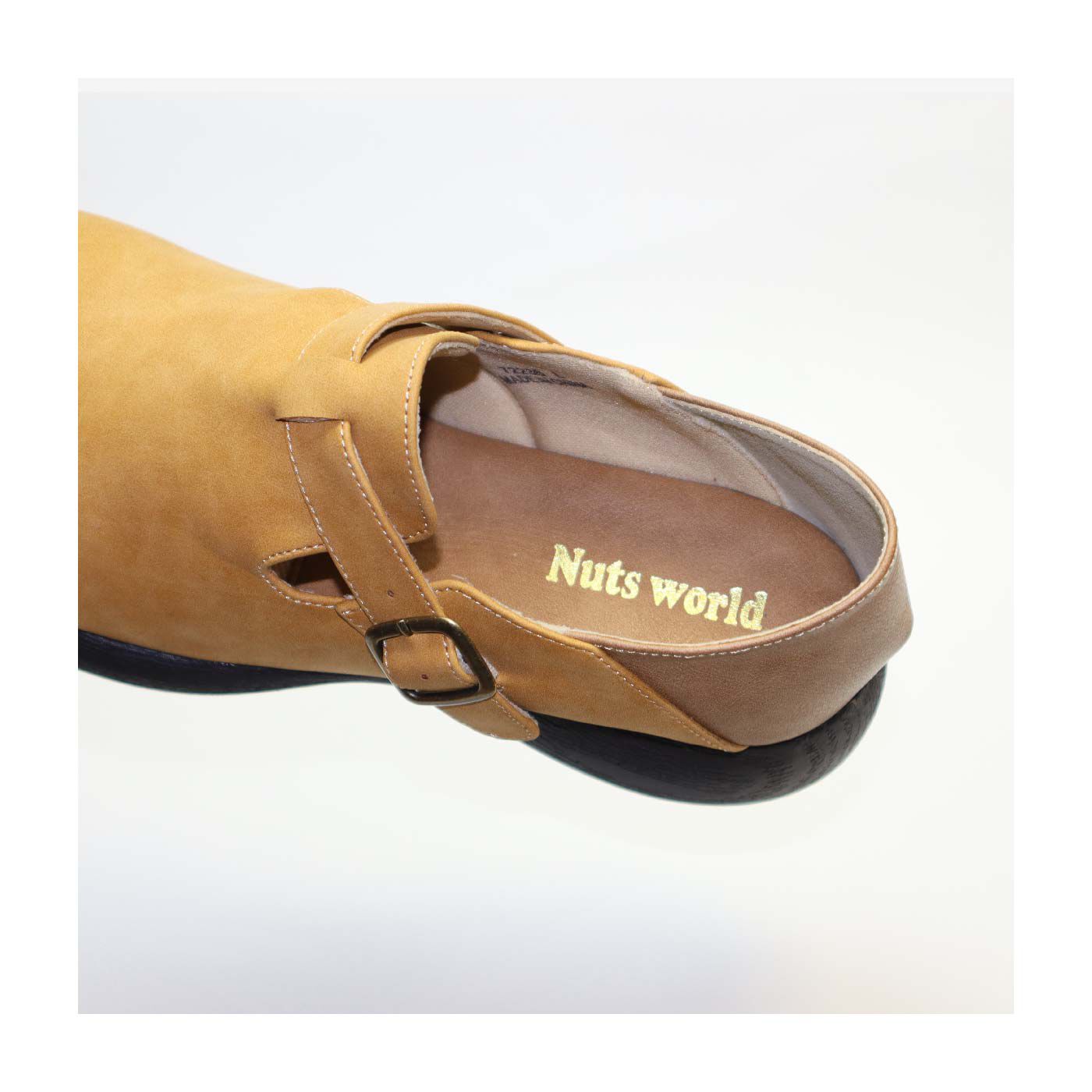 FELISSIMO PARTNERS|Nuts world サンダル使いもできる甲ベルトシューズ 〈黒〉