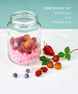 FP産地直送マルシェ | 金平糖で作る 紅小梅 シロップキット