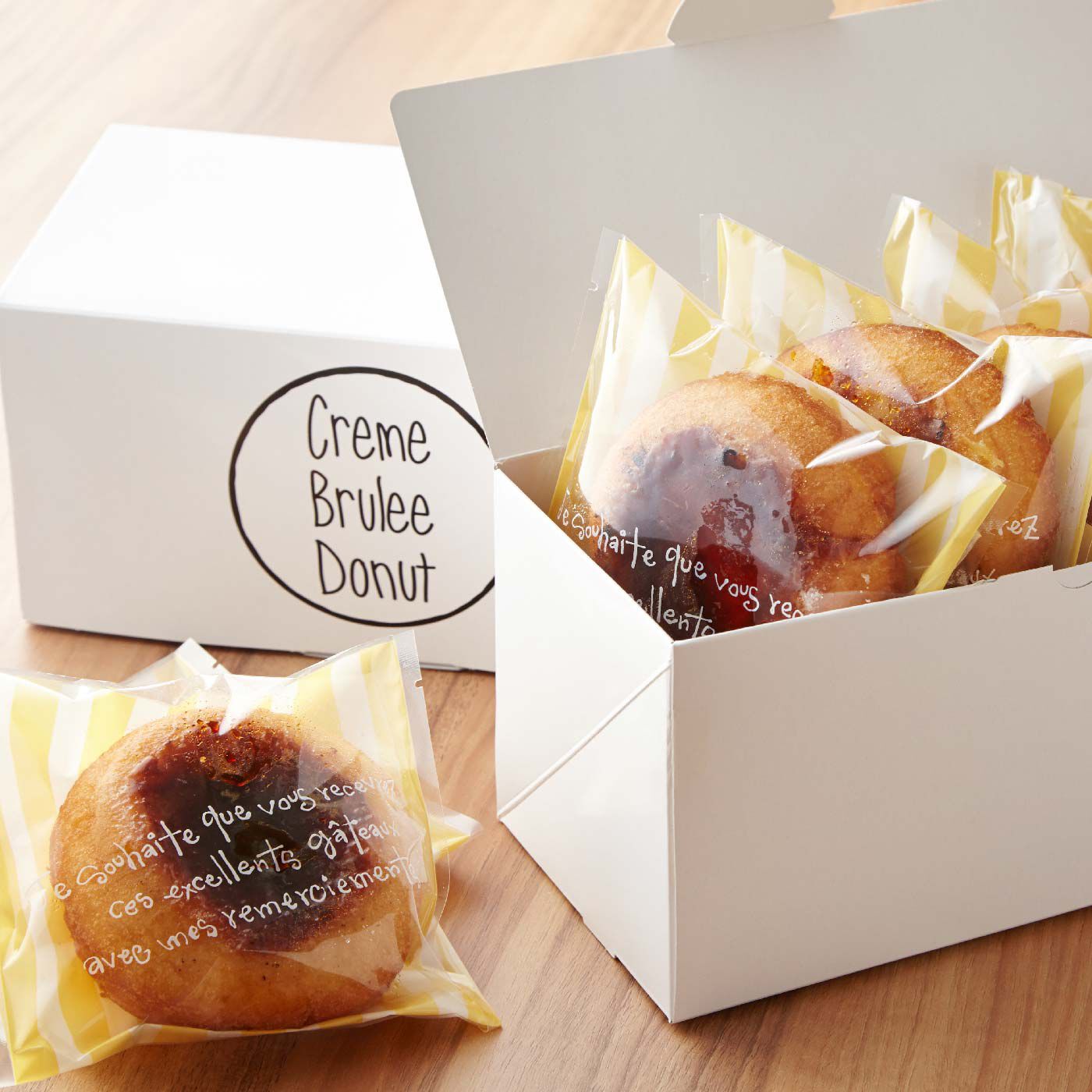 FP産地直送マルシェ|京都・Brulee　クレームブリュレドーナツ　6個