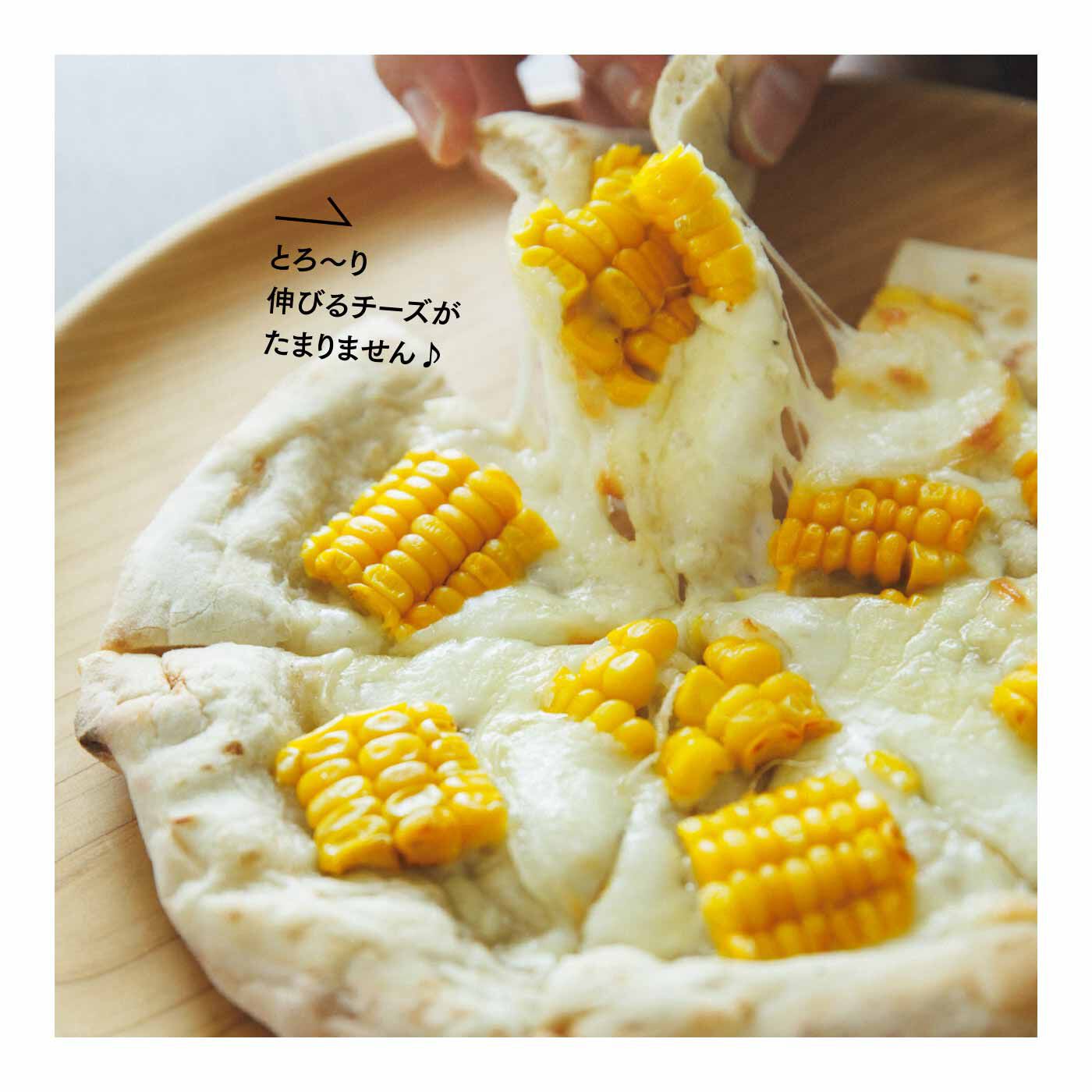 FP産地直送マルシェ|【予約限定・締切6月8日】勘太郎PIZZA 愛も具材もたっぷり淡路盛り！ なピザセット（12ヵ月コース）|《8月》とうもろこしのピザ