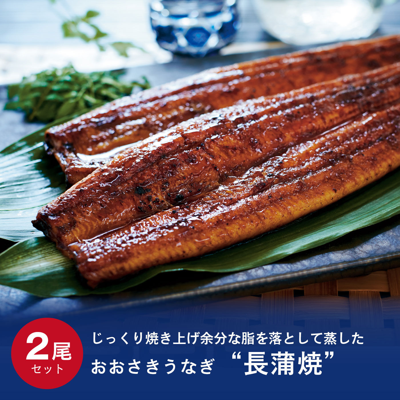 FP産地直送マルシェ|鹿児島県産「おおさきうなぎ長蒲焼〈特上サイズ〉」2尾セット